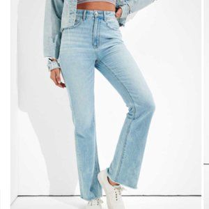 AE Highest Waist 90s Flare Jean Size 2